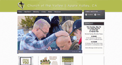 Desktop Screenshot of churchofthevalley.net